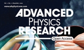 11/11  Advanced Physics Research誌に掲載されました